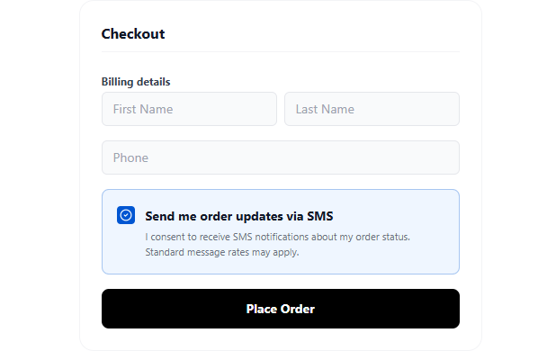 GDPR-Compliant Customer Opt-in
