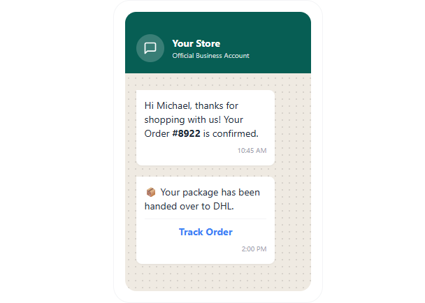 WhatsApp Business Messaging
