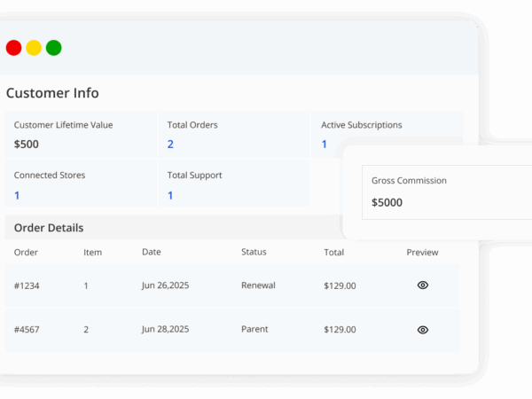 Customer Info for WooCommerce