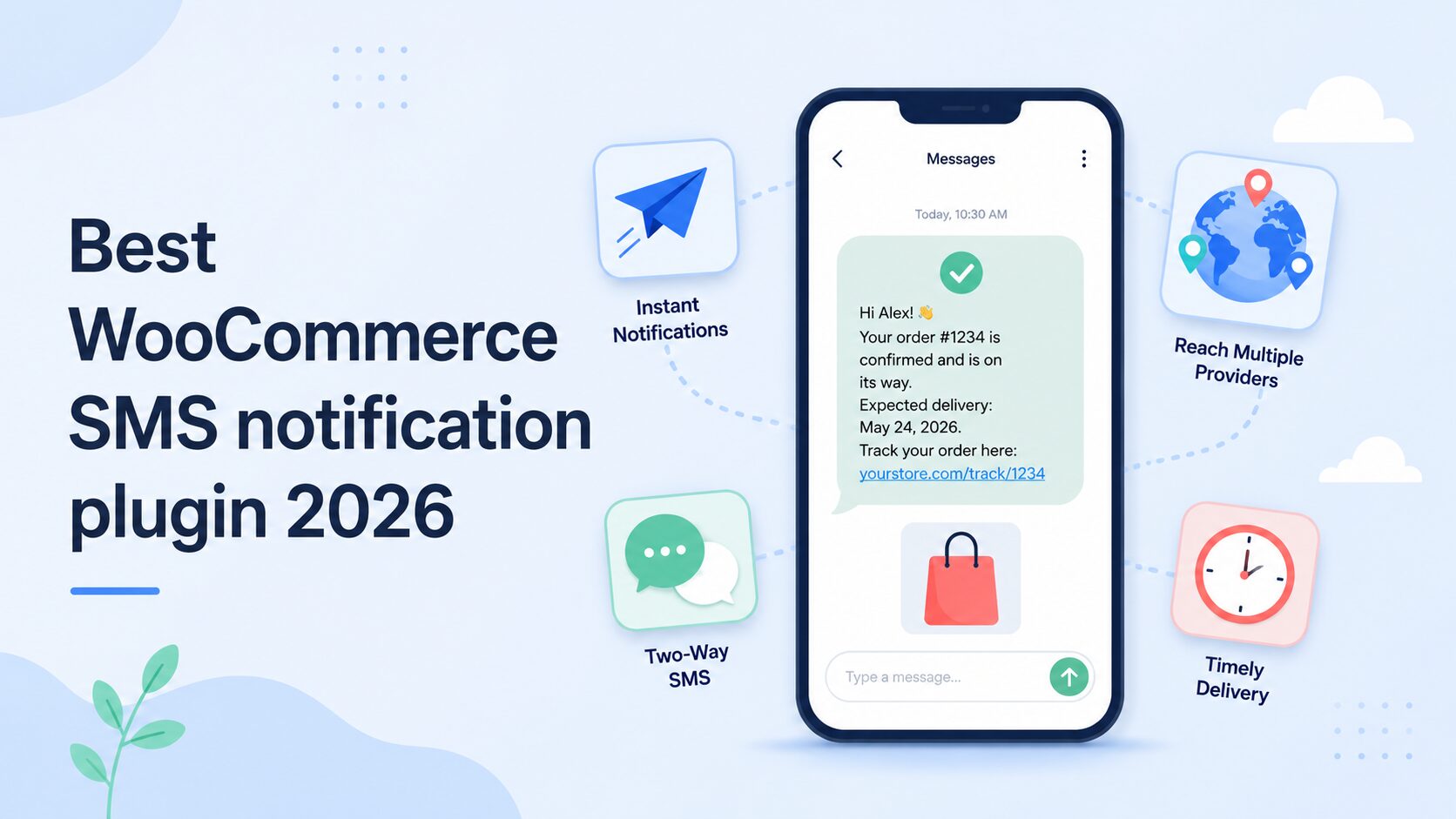 Best WooCommerce SMS notification plugin in 2026