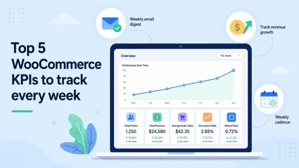 Top 5 WooCommerce KPIs you should track every week