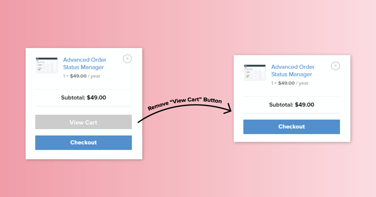 Flash wilderness Hover Remove Cart and Checkout Buttons from WooCommerce Mini Cart - zorem